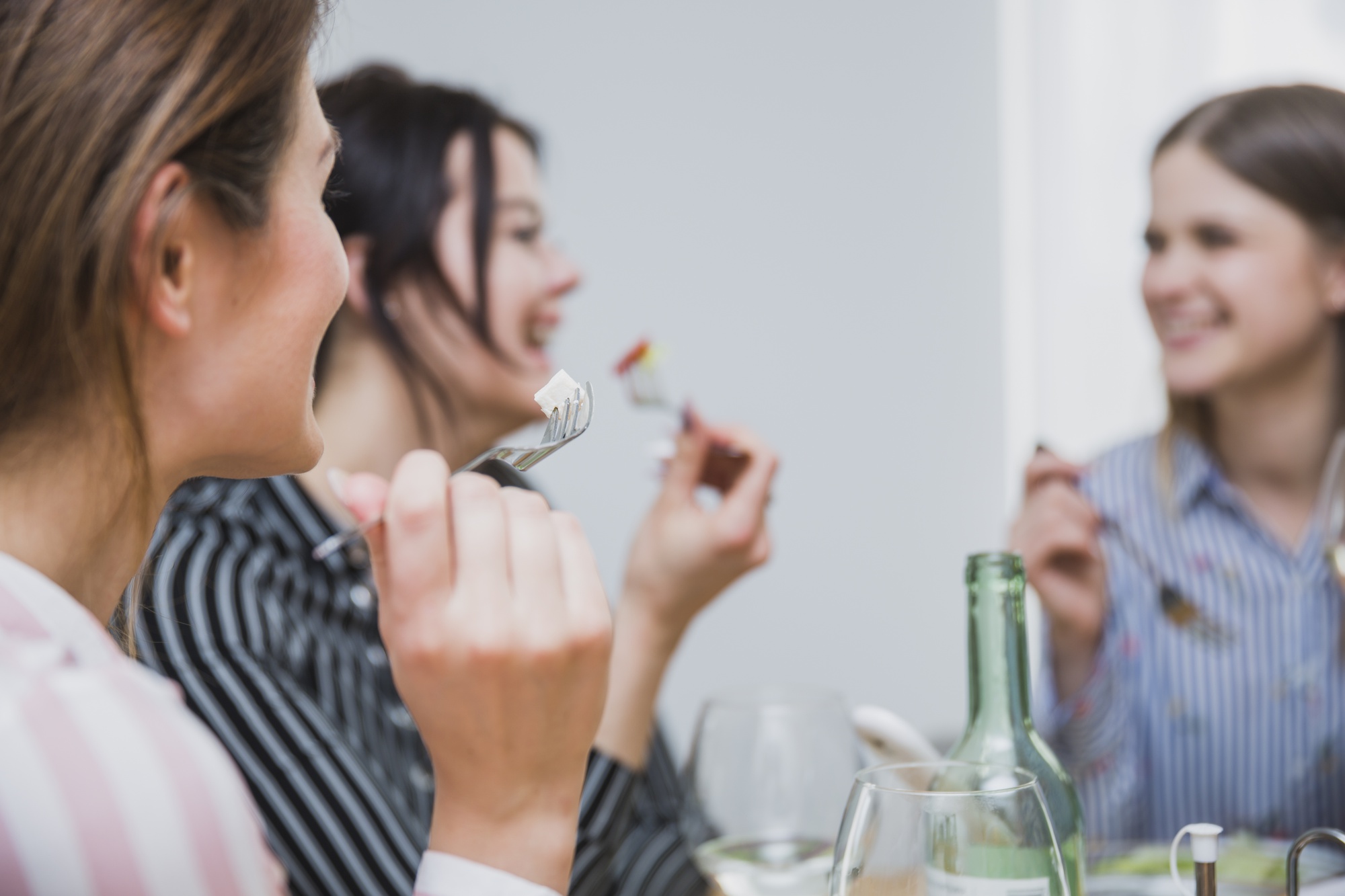 Tasting session with participants